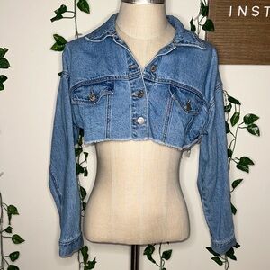 Forever 21 Cropped Denim Jacket